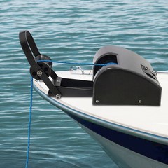 Boat Marine Electric Anchor Winch Boat Winch with Anchor Roller & Remote Control