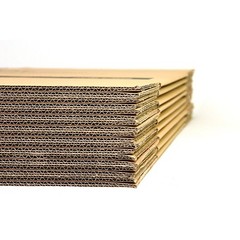 50 12x6x6 Kraft Brown Corrugated Shipping Boxes Multi-Depth 44 ECT Single-Wall