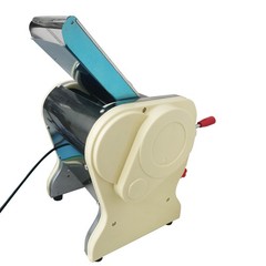 7.87 in Wide Electric Pasta Roller Maker Dough Sheeter w 3mm Round Noodle Cutter
