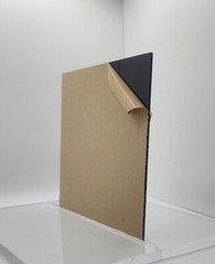 Acrylic Plexiglass Sheet – 1/4″ (6mm) Thick – Black – 24″ x 24″
