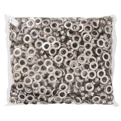 1000pcs #4 1/2″ Grommet Machine Grommets & Washers Banner Flag Nickel Eyelets
