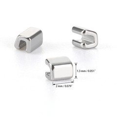 100pcs AZDENT Dental Orthodontic Crimpable Hooks Stops Type 10pcs/pack