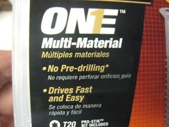2 yes 2 PowerPro One Multi Material Steel 8 x 1 1/4″ Screw Pack: 1LB #116761