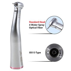 Dental 1:5 Increasing Handpiece Contra Angle LED Fit KAVO NSK Electric Motor CE