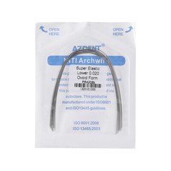 AZDENT Dental Orthodontic Ni-Ti Arch Wire Round/Bracket Braces Roth MBT Full Set