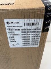 (Box of 25) Centegix CrisisAlert Wearable Panic Button Badges CE-BDG-02 NEW
