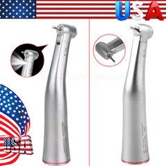 Dental 1:5 Increasing Contra Angle LED Optic Handpiece For NSK Electric Motor KV