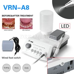 Dental Ultrasonic Scaler Auto-water Supply VRN-A8/E1L / LED Detachable Handpiece