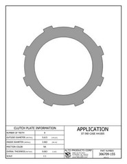 Steel Replaces Various manufacturers see interchange below Alto 306709-155