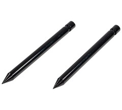 2PK 17″ Hay Bale Spear Stabilizer for Skid Steer Mount Plate for Tractor