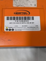 Hertel Jobber Length Drill Bit Set 29 Pc, #60 to #1, 1/16 to 1/2″, 135º 74129453