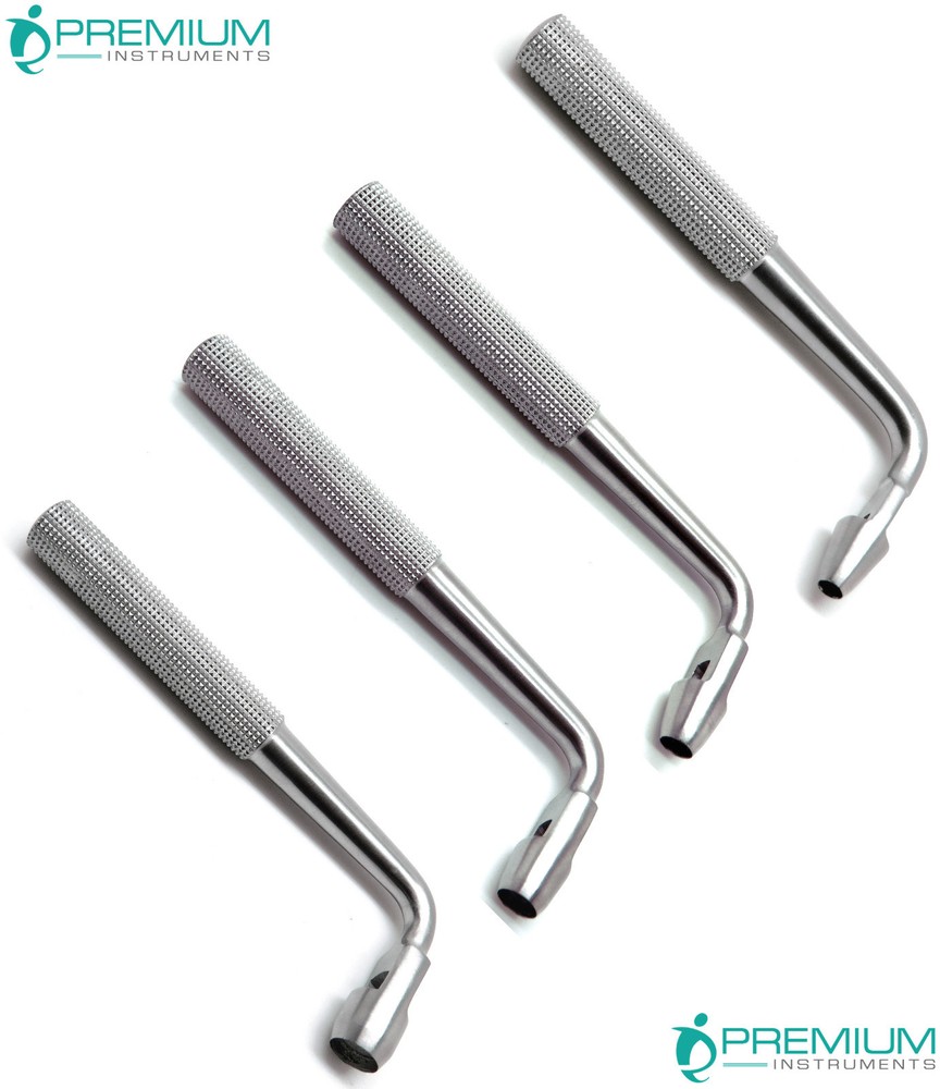 Dental Tissue Punch Curved 4mm, 5mm, 6mm, 8mm Implant Surgical 4 Pcs Instruments