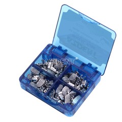 Dental Orthodontic Buccal Tubes 1st/2nd Molar Non-Conv Roth MBT 022 018 AZDENT