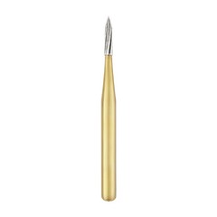 Dental Tungsten Carbide Gold Burs Trimming & Finishing & Polishing Flame FG7901