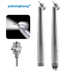 Dental 45° LED E-generator High Speed Handpiece / 1:4.2 Increasing Contra Angle
