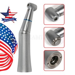 SKYSEA Dental Slow Speed Contra Angle Straight Handpiece Air Motor 4Hole/Burs RA