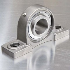 Stainless Steel Vertical Pillow Block Bearing 2 Bolt Solid Base SUCP201 202 -212