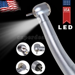 Dental LED Fiber Optic High Speed Handpiece E-generator 4hole Kavo Style UDM4 sa