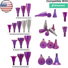 US Fit Straumann ITI Healing Abutment NC/RC Transfer Impression Open/Closed Tray