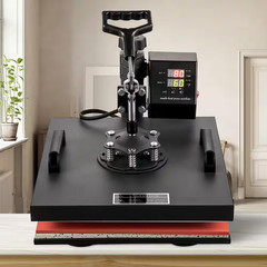 8-In-1 Heat Press 15 In. X15 In. Digital Transfer Sublimation Machine for T-Shir