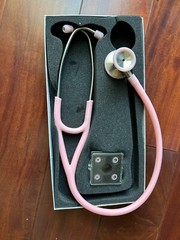  PINK CARDIOLOGY STETHOSCOPE DIAPHRAGM PROFESSIONAL DOUBLE HEAD 