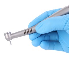 AZDENT Dental High Speed Handpiece LED/ No LED Push Button Turbine 2/4 Holes
