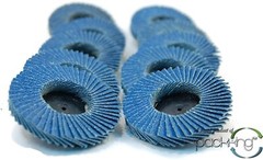 (10pk) 2″ Inch Flap Sanding Disc Type R Quick Change Twist Lock (CHOOSE GRIT!)