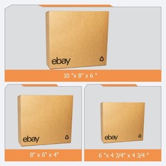 25-100pcs 10″x8″x6″ 8″x6″x4″ Shipping Packing corrugated cardboard boxes ebay UL