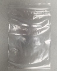 3×6 4 MIL CLEAR ZIP CLOSURE CLEAR BAG 1000/CS