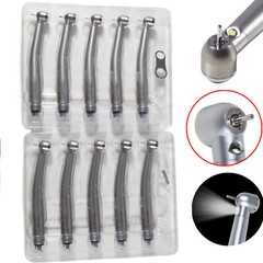 10*Askeadnt Dental Fiber Optic LED E-generator High Speed Handpiece Triple 4H