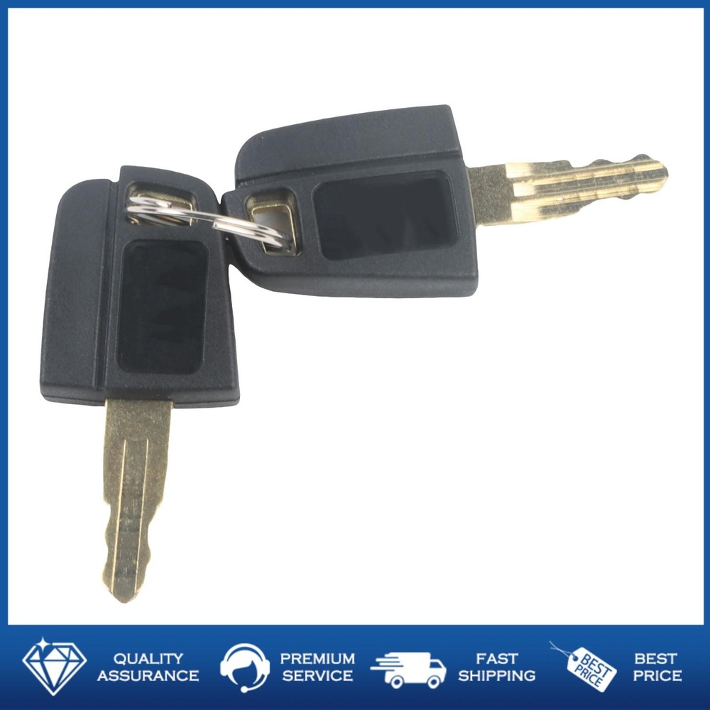 2PCS Key For CAT Excavator Heavy Equipment Heavy Equipment Parts 1 Year Warranty