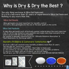 10 gram X 100 PK “Dry&Dry” Silica Gel Desiccant Packets(Reusable)-FDA Compliant