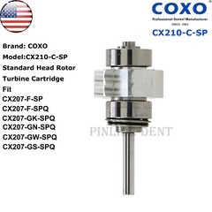 COXO Dental Fiber Optic High Speed Handpiece LED Fit Kavo NSK LED Coupling 6Hole