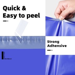 100 10×13 Poly Mailers Envelopes Self Sealing Shipping Mailer Purple POLYSELLS