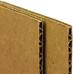 100 8.5×11 Cardboard Corrugated Pads Inserts Filler Sheet 8.5 x 11
