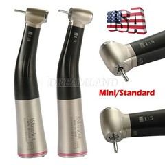 SANDENT Electric Handpiece 1:5 1:4.2 Contra Angle 45 Degree Surgical Fiber Optic
