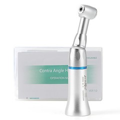 1pc Dental Slow Speed Handpiece Contra Angle Push Button Fit E-Type Motors