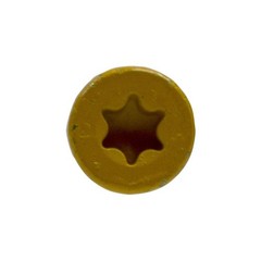 Deckmate ¼ in. x 6 in. Tan Star Drive Flat-Head Wood Deck Screws (150-Piece)