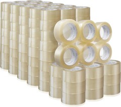 72 Rolls Shipping Packaging Box Packing Sealing Tape 2 mil 2″ x 110 Yard 330FT