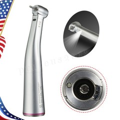NSK Ti-MAX X95L Style Dental 1:5 LED Fiber Optic Contra Angle Handpiece Red Ring