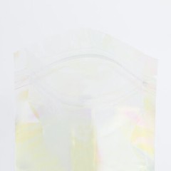 QQ Studio 100 Double Sided Clear Holographic Bags with QuickQlick™ Seal for Food
