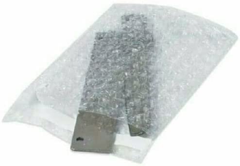 50 – 4×5.5 Bubble Out Pouches Bags Wrap Cushioning Self Seal Clear 4″ x 5.5″