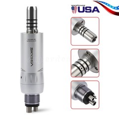 3 PCS Dental Low Speed Handpiece E-type Air Motor 4Hole Internal Spray fit KAVO