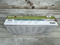 MicroFlex Soft White Nitrile Exam TQ-601-XS *1 CASE* Size: XSmall *See Date*