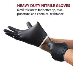 Venom Steel Industrial Nitrile Gloves One Size Fits Most, 100 Count, (Pack of 3)