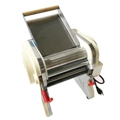 7.87 in Wide Electric Pasta Roller Maker Dough Sheeter w 3mm Round Noodle Cutter