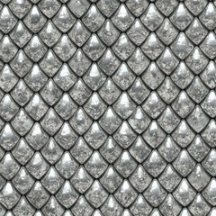 Silver Dragon Scales – 16″ x 48″ Hydrographic Film Hydro Dipping