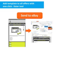 eBay template RESPONSIVE auction template HTML template without active content