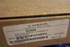 WHEATON INDUSTRIES Emerald, Cobalt and Clear 10mL Glass Scientific Grade Vials