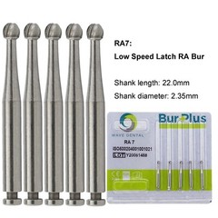 WAVE Dental Round Burs Carbide Latch Burs RA 1 2 3 4 5 6 7 8 LA Slow Speed PRIMA